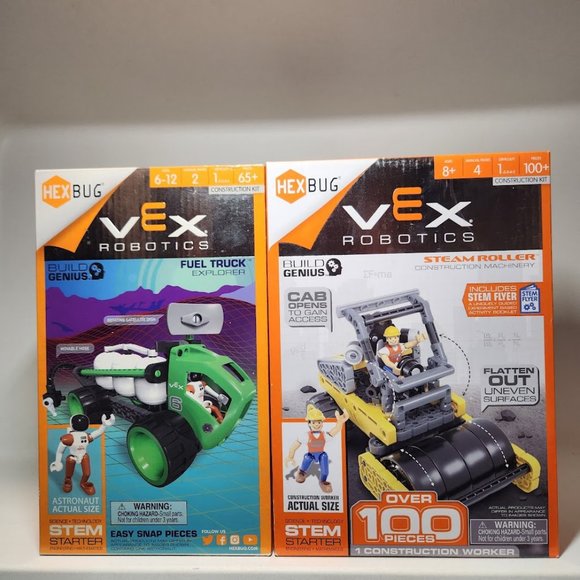 NEW VEX Robotics Fuel Truck Stream Roller by HEXBUG Bundle Robot Engineering - Picture 2 of 7